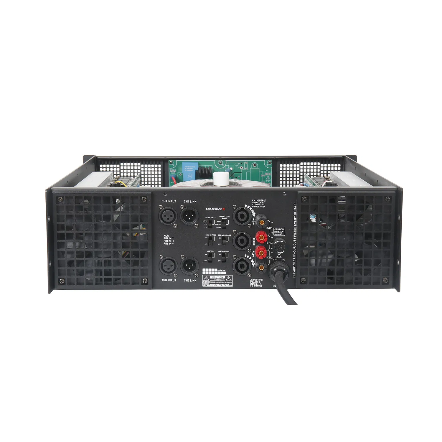 Профессиональный усилитель мощности 4x1200W