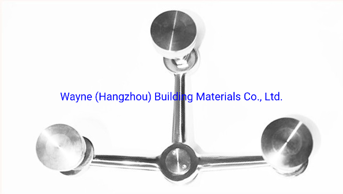250mm Stainless Steel Glass Spider with 3 Arms; Glass Fitting Hardware, Point-Fixed Curtain Wall Hardware with High Quality and Best Price