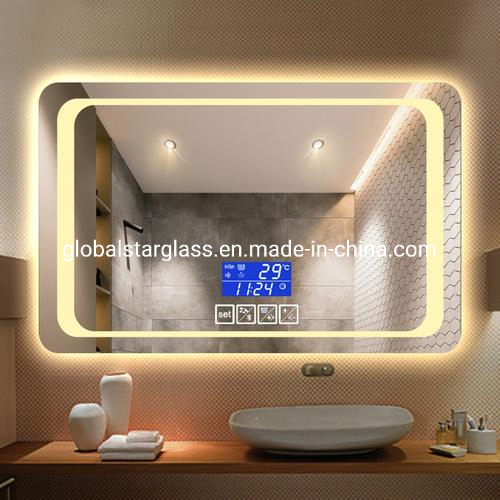 Smart Touch Sensor Bathroom LED Mirror, Waterproof Shower Wall Decorative LED Bathroom Mirror Wholesaler