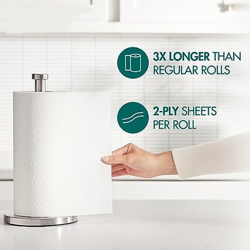 Wholesale Hot Sale 100% Virgin Wood Pulp Tad Kitchen Tissue Rolls Mega Kitchen Paper Towel Rolls