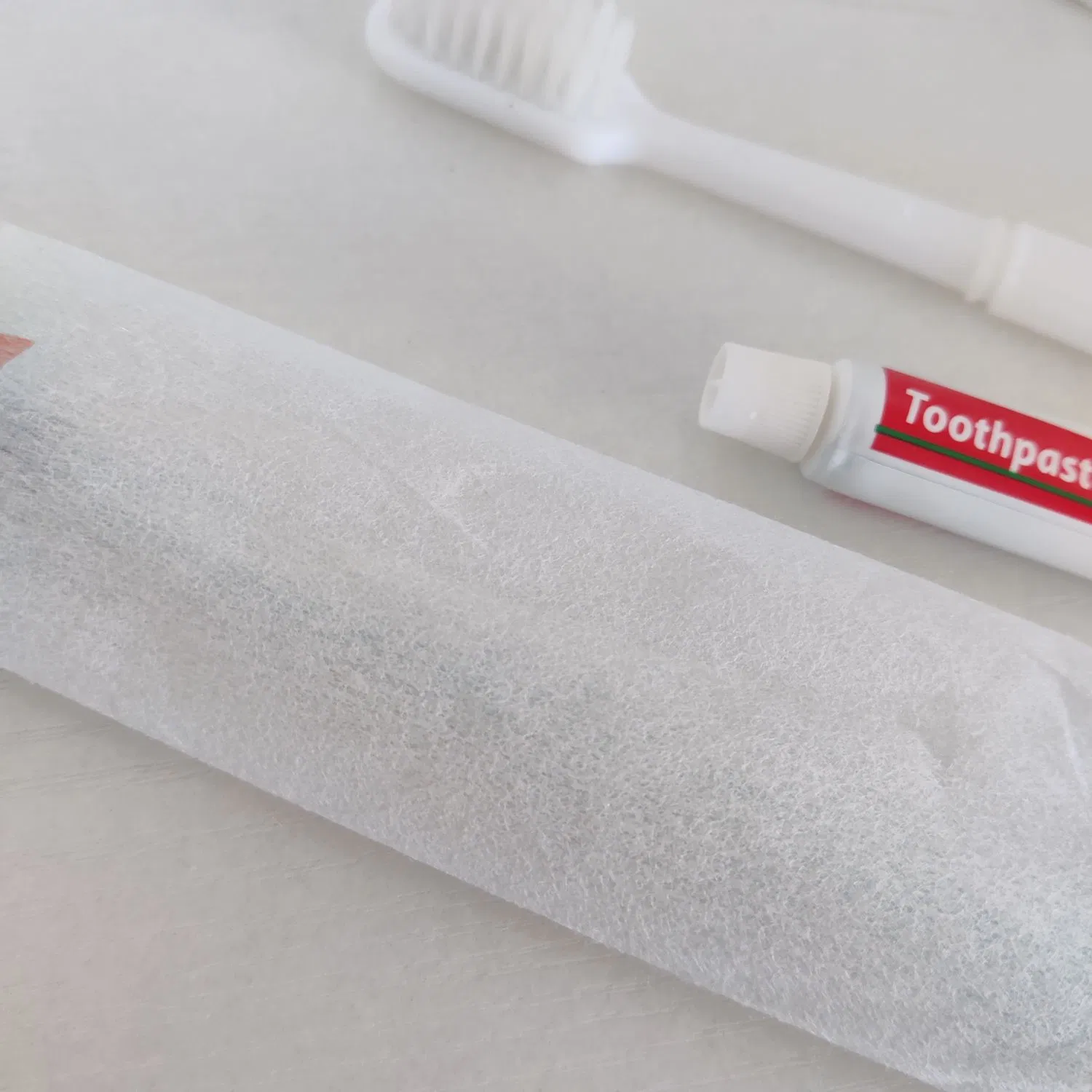 Non Woven Bag Eco-Friendly Hotel Toothbrush Kit