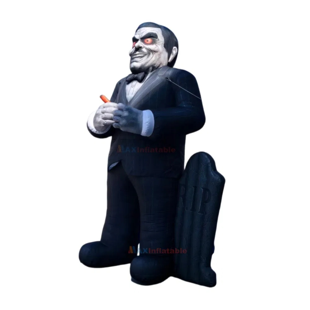 Customize Giant Living Dead Scary Walker Inflatable Zombie Model for Halloween