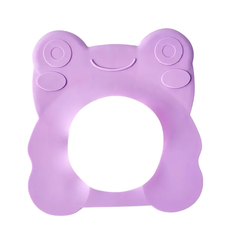Factory Outlet Kids Wash Soft Adjustable Baby Silicone Shampoo Shower Cap