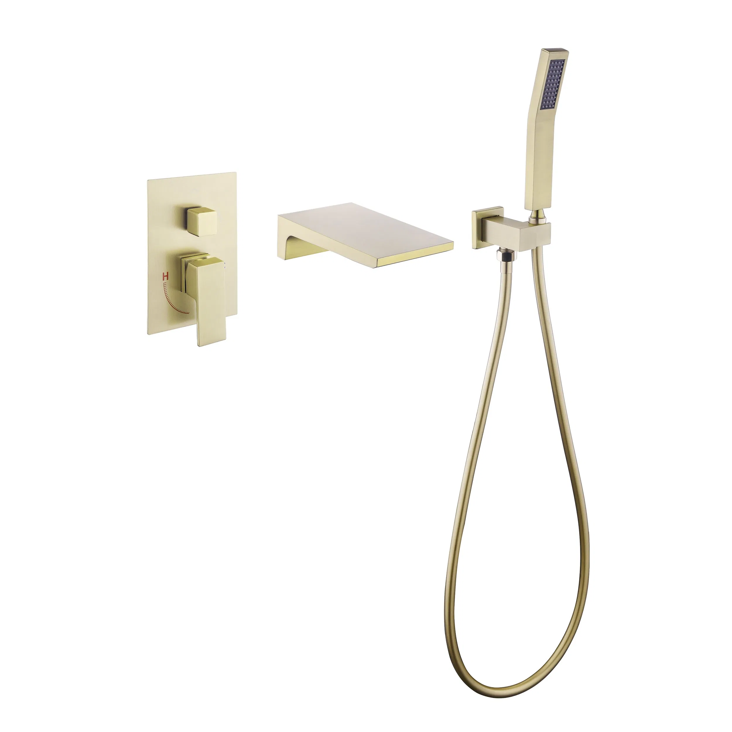Hot Sale Dropshipping Watermark Certificate Conclead Shower Set Houseuse Villa Use