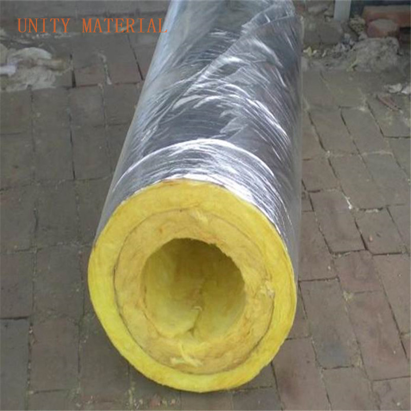Isolation Mineral Rock Wool Wrapped Steel Pipe for Thermal Insulation Making Machine Steam Supply