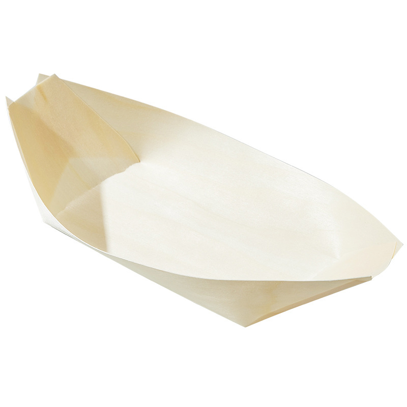 Serving Boat Snack Tray Food Containers Disposable Sushi Box Dessert Display Plates