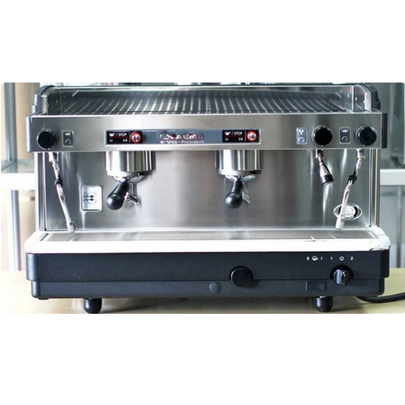 Three Heads Commercial Cafe Machine for Large Coffee Shop