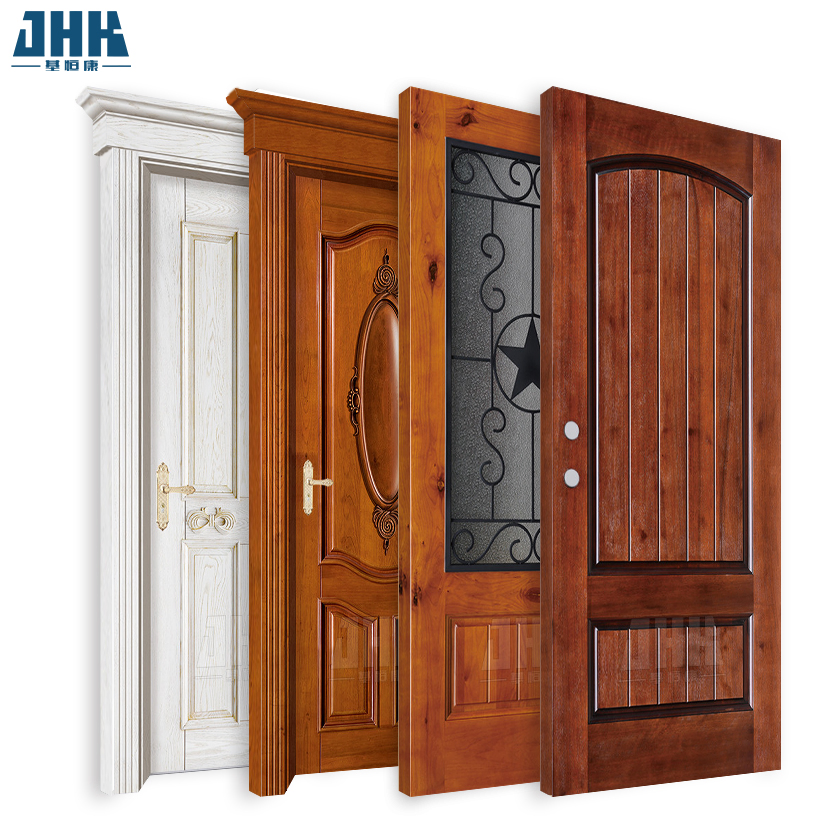 Jhk-Cheap Interior Shaker Luxury Solid Wood MDF/PVC/ABS Door (Customized Available)