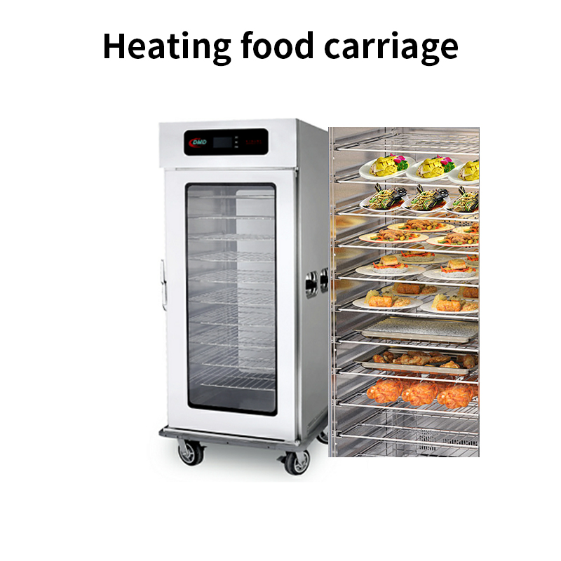 Commercial Kitchen Equipment Glass Doors Electric Food Warmer Cabinet