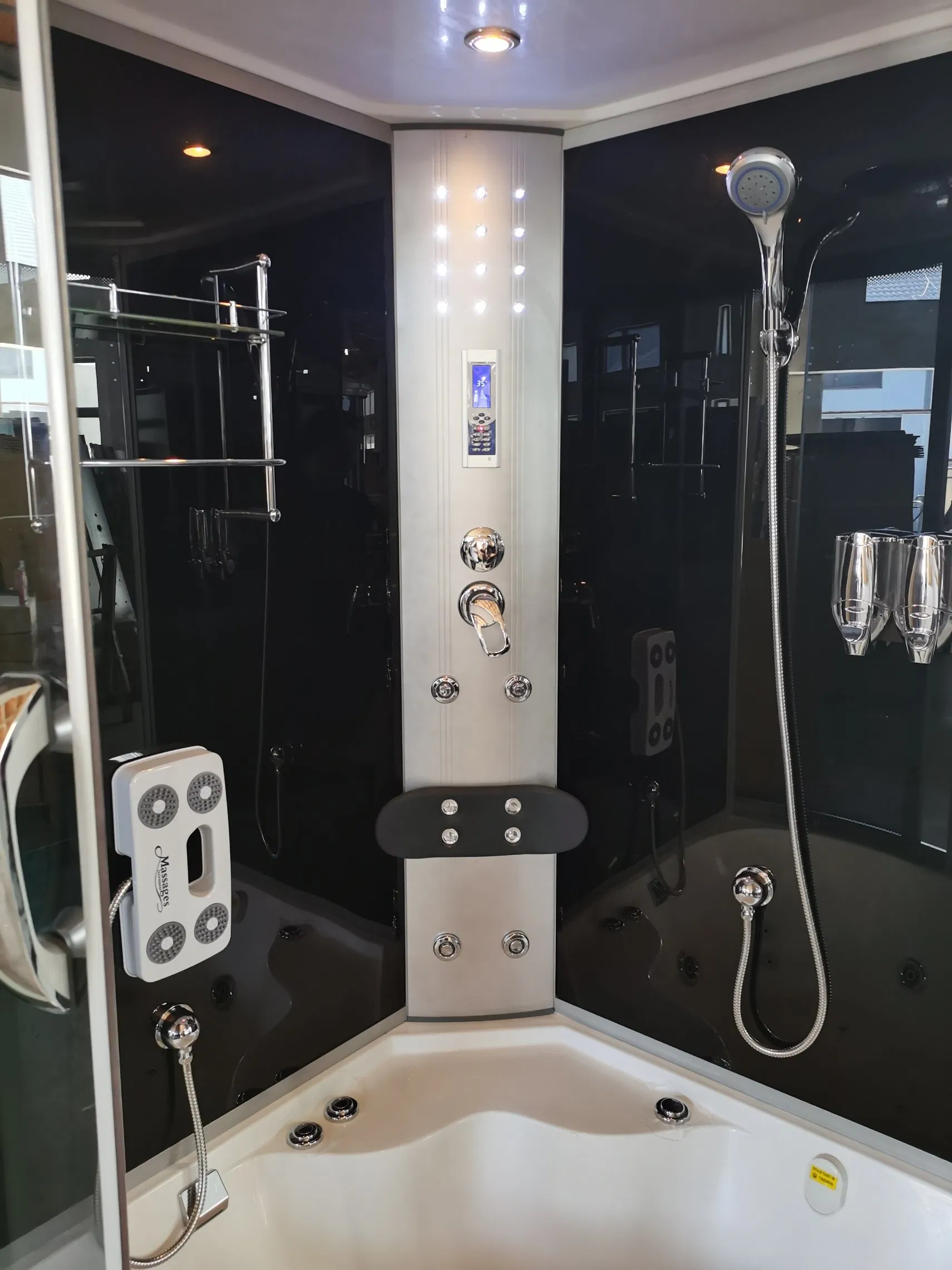 Rectangle Bathroom Steam Shower Room Sanitary Ware with Top Quality Low Price