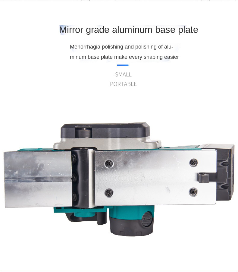 Электрорубанок Wosai 2010, 20V, с аккумулятором