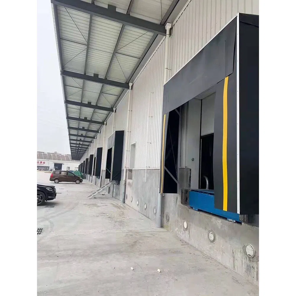 PVC Polyester Fabric Anti-Crush Loading Container Cold Storage Warehouse Overhead Energy-Saving Vehicle Loading Retractable Dock Seal