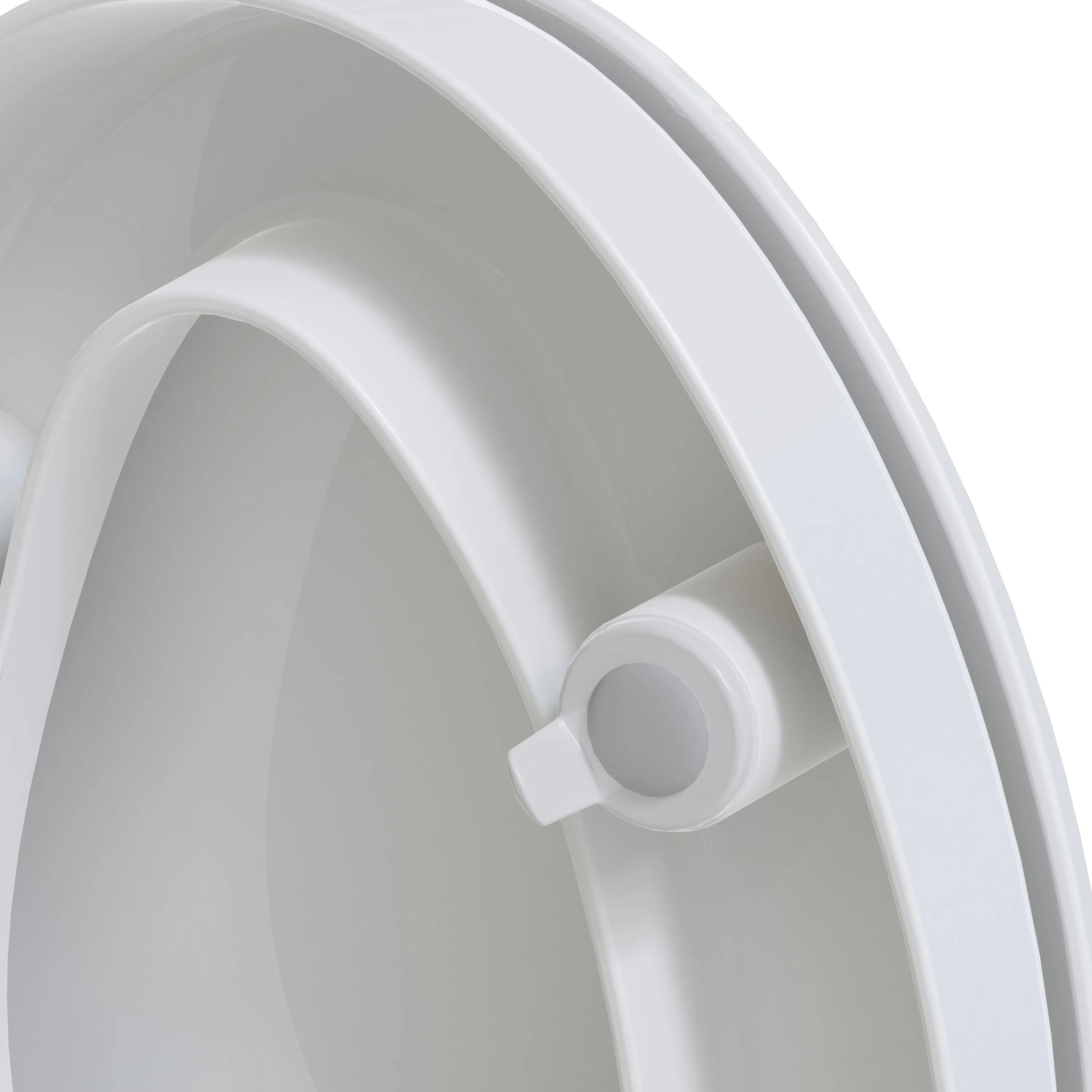 Unique Design Plastic Raised Toilet Seat for Elderly People