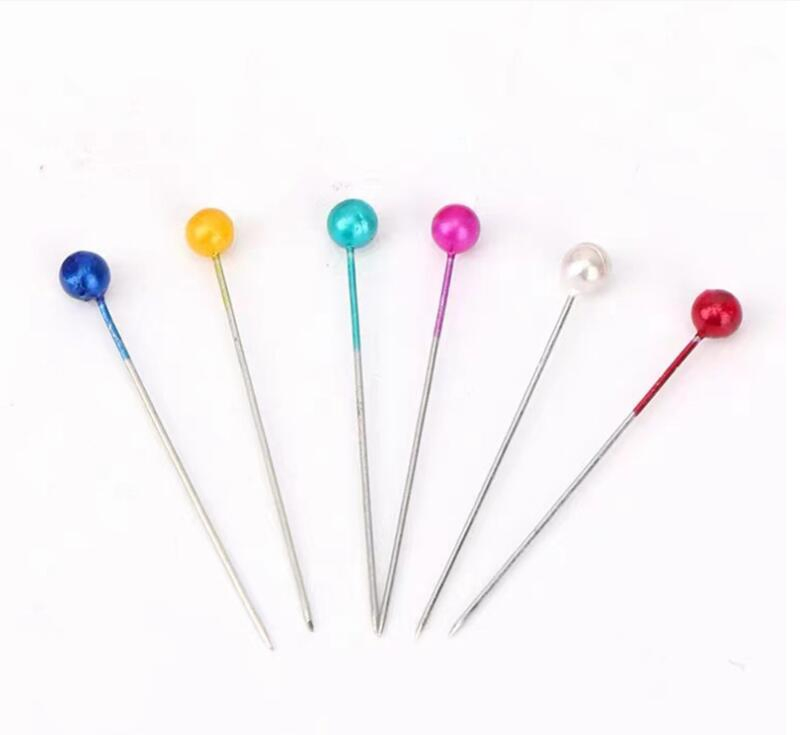 Lots of Shapes Assorted Color Pearl Head Pins Wheel for Garment and Clothes Packing