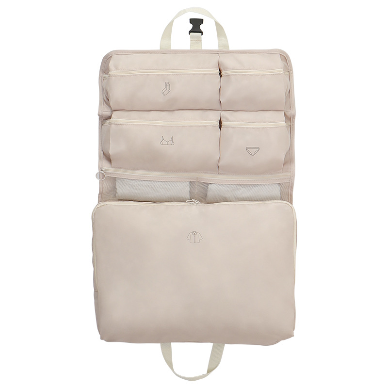 Portable Travel Organizer Bag for Clothes, Underwear, and Briefs - 10-in-1