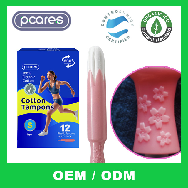 Super Absorbent Tampons with Applicator for Heavy Flow Days