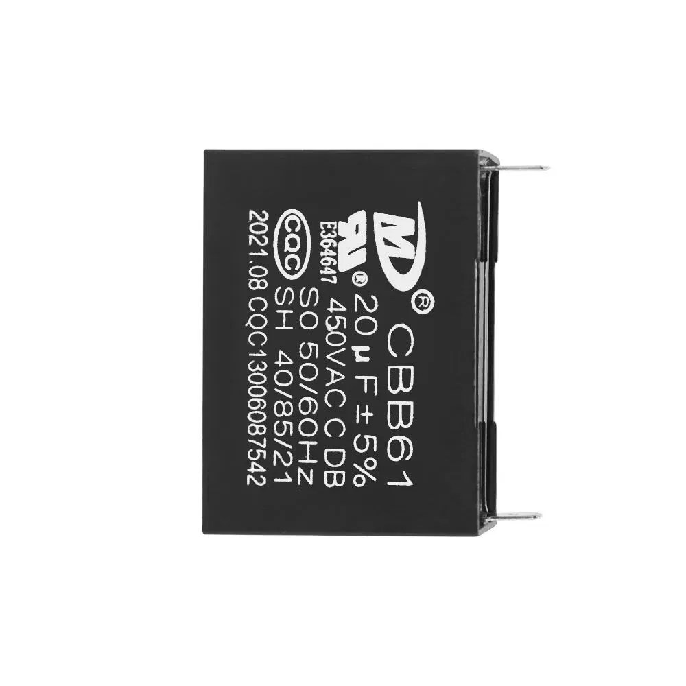 Air Conditioner Parts Fan Capacitor for Air Conditioner Starting Capacitor Cbb61 Long Life Good Quality