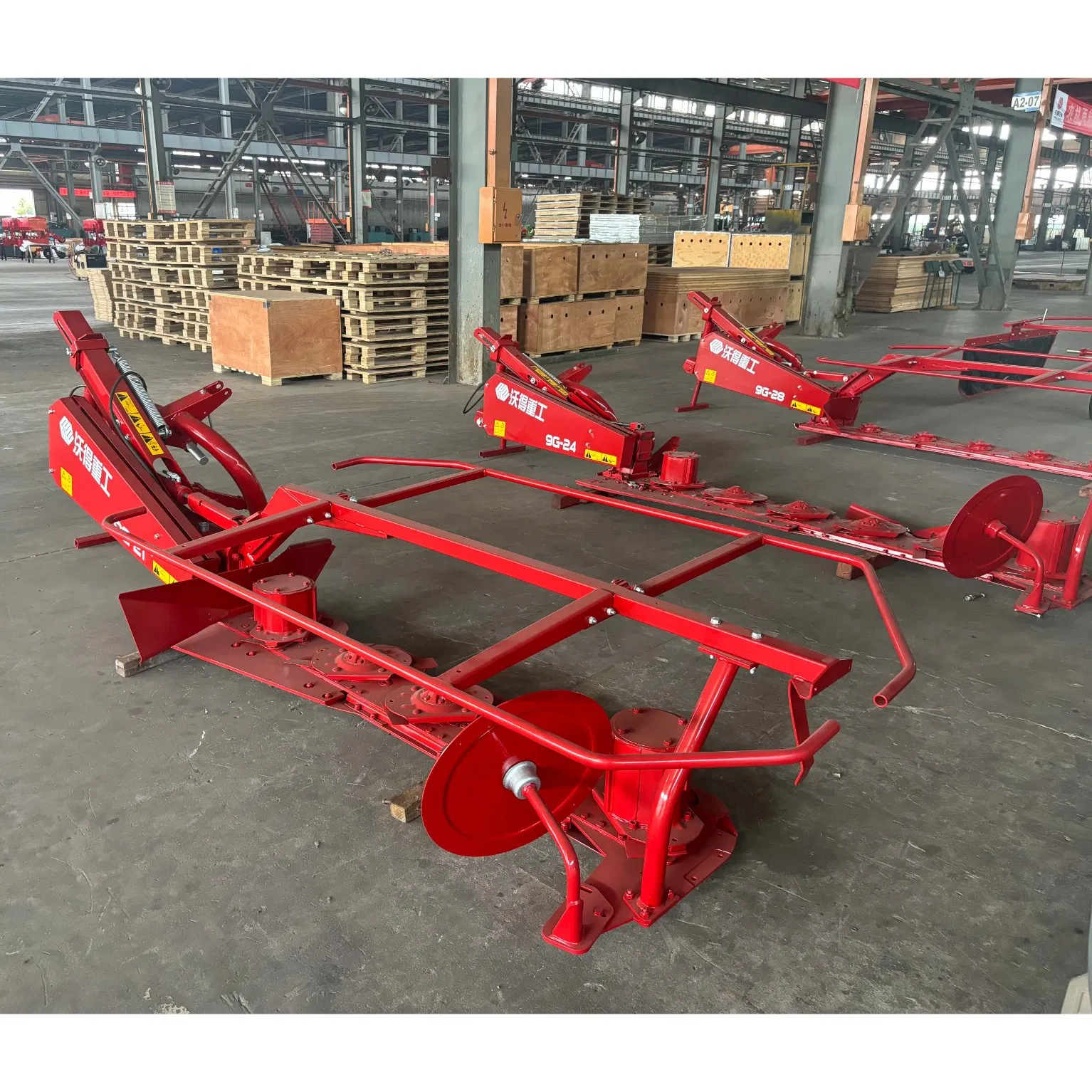 Полуавтоматическая роторная газонокосилка 9G17