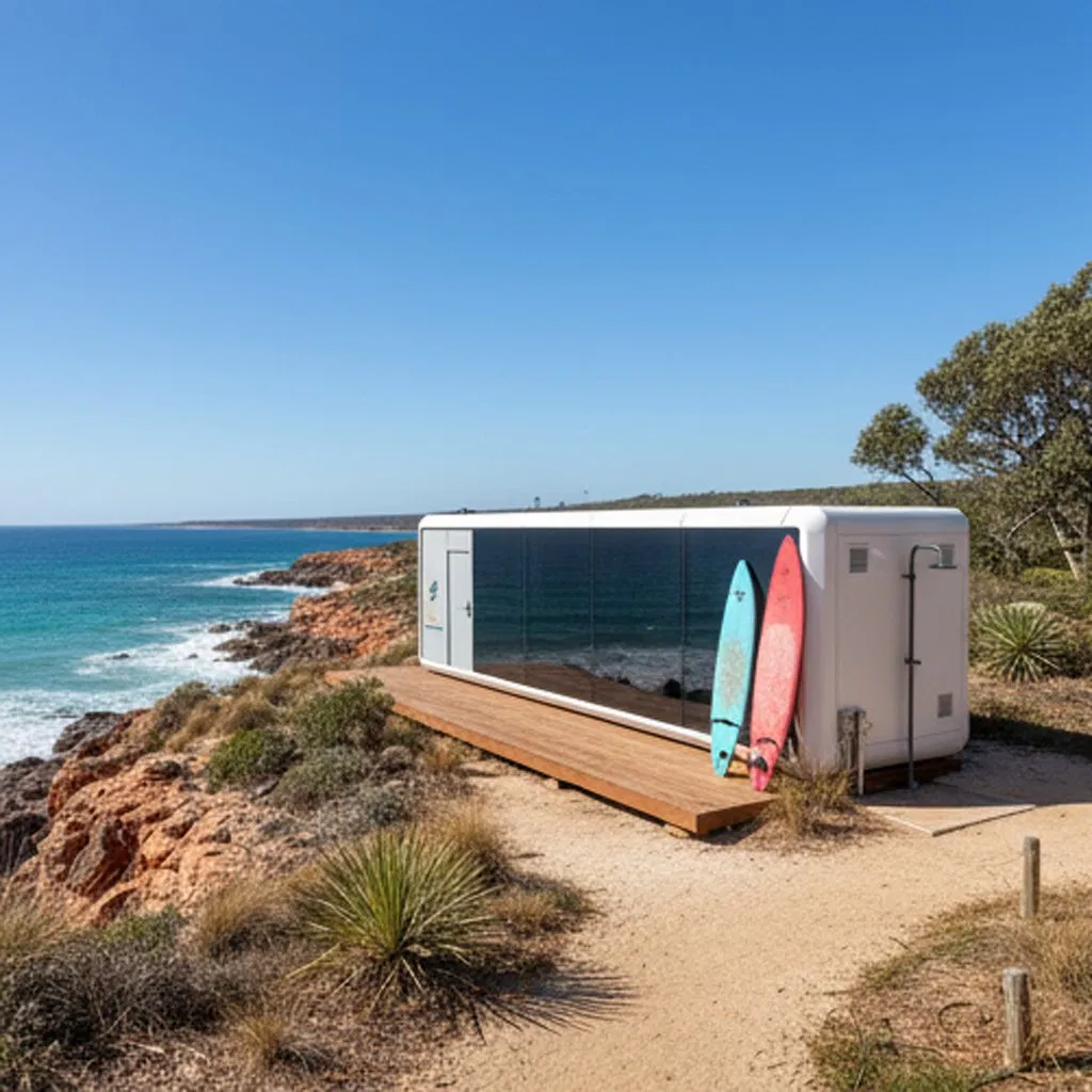 Modern Portable Affordable Living Apple Cabin Prefab Conatainer House