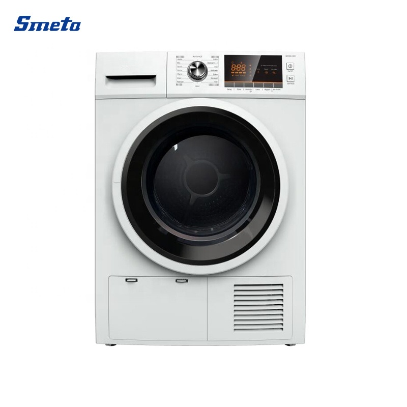 Smeta Home Clothes Freestanding Front Load Ventless Condensing Tumble Dryer
