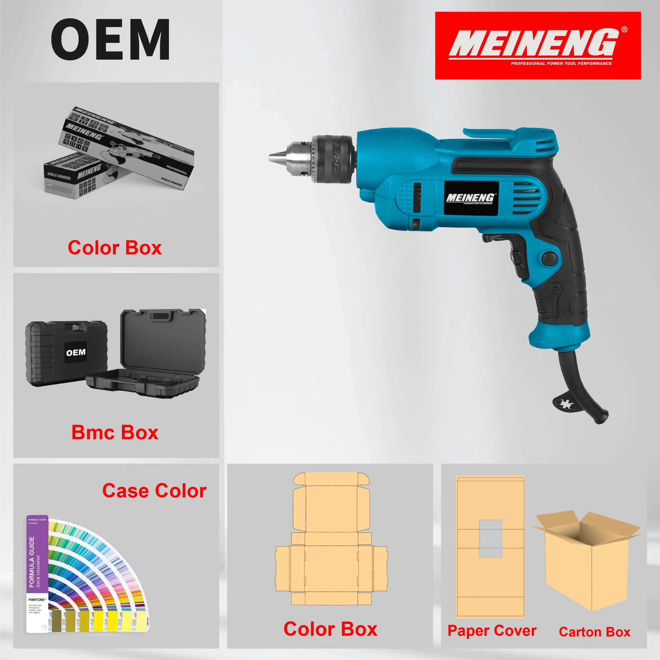 Профессиональная ударная дрель Beilide 850W