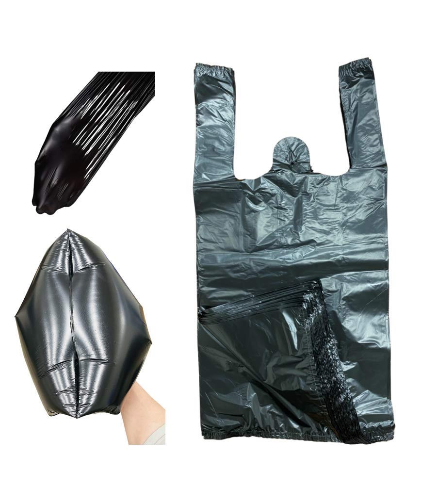 Custom Made Factory Price Recyclable & Eco Friendly Hand-Held String Plastic Drawstring Design Trash LDPE Garbage Bag