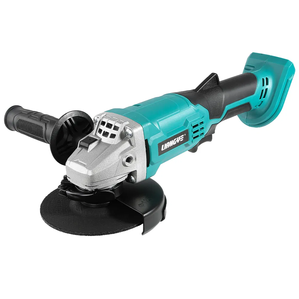 Liangye 18V Rechargeable Power Tools Professional Metal Cutting Tool Cordless Angle Grinder with 4-1/2 Inch Disc Size