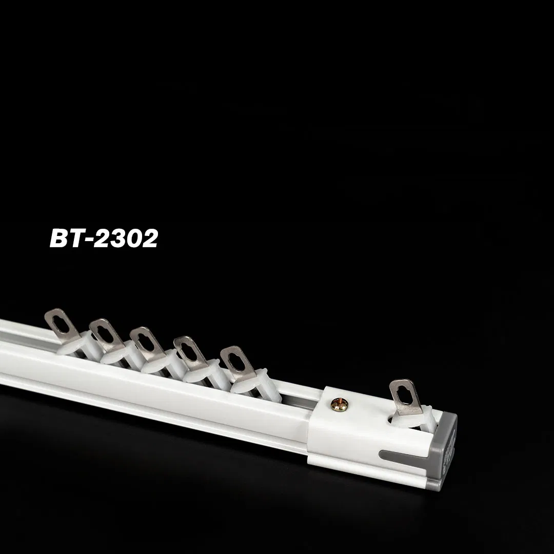 Sliding Window Silent Metal Curtain Rail Aluminum Alloy Curtain Track