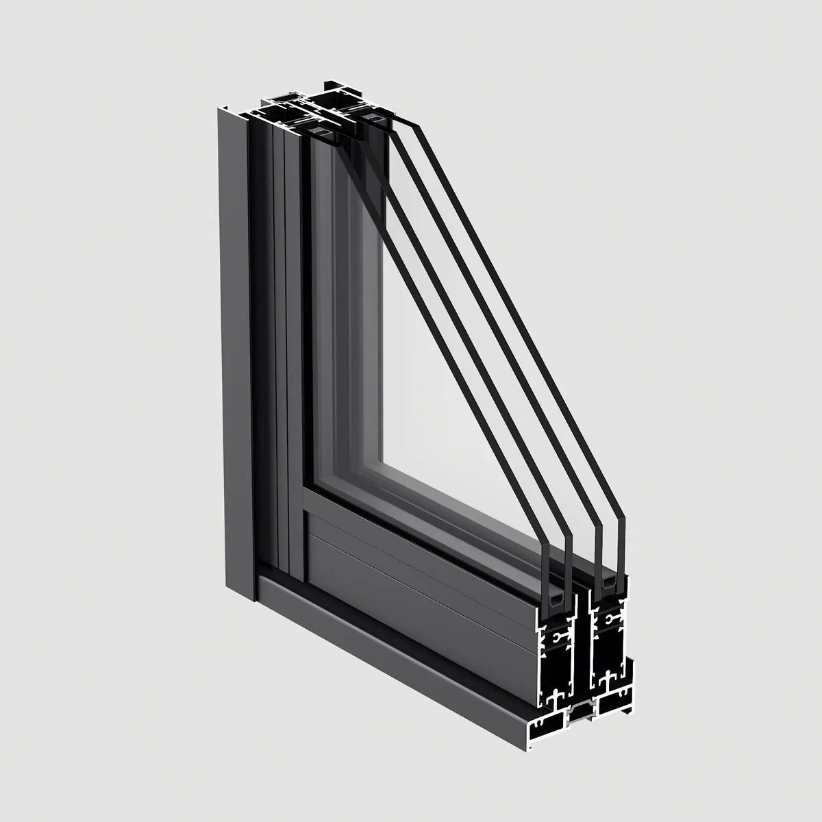 Thermal Break Aluminum Alloy Energy-Efficient Windows