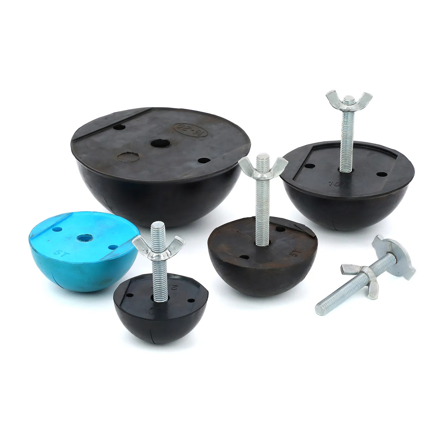 1.3t 2.5t 5t 7.5t 10t 20t 32t Hemispherical Rubber Recess Former for Spherical Head Lifting Anchors