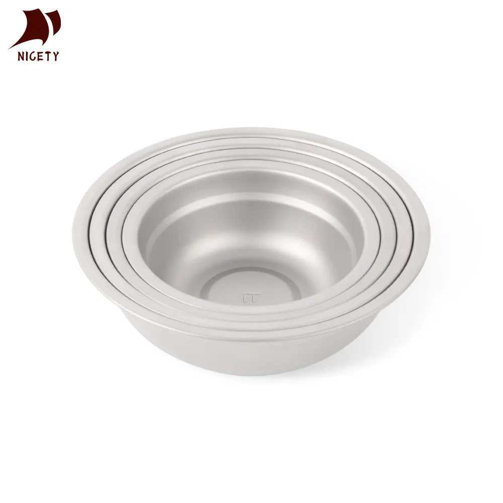 Wholesale Ultralight Portable Titanium Korean Rice Bowl Camping Bowl