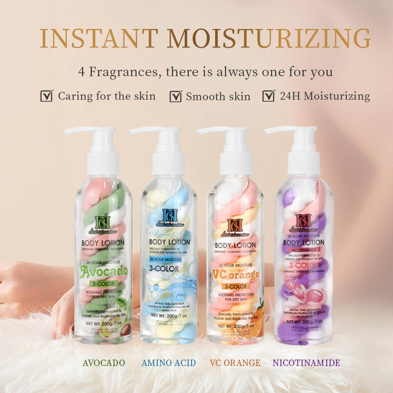 Dsm 200g 4 Styles Amino Acid 3 Color Skincare Body Lotion