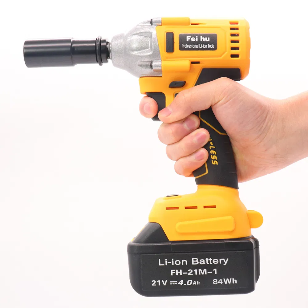 Беспроводной гайковерт Feihu 1/2 дюйма, бесщеточный