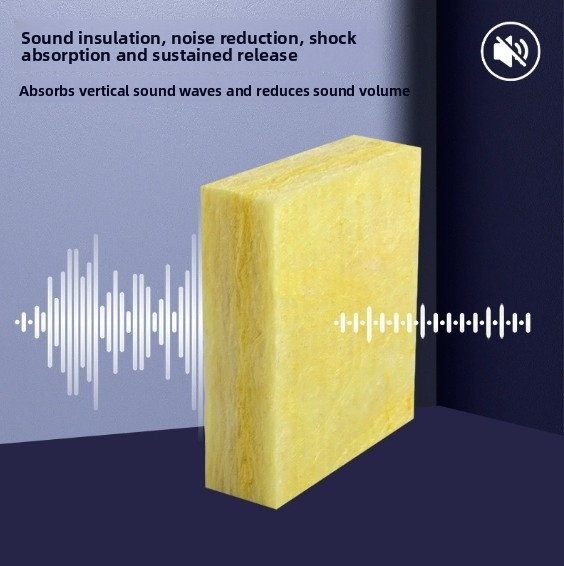Efficient Insulation Glass Wool Board for Noise Reduction and Thermal Effects