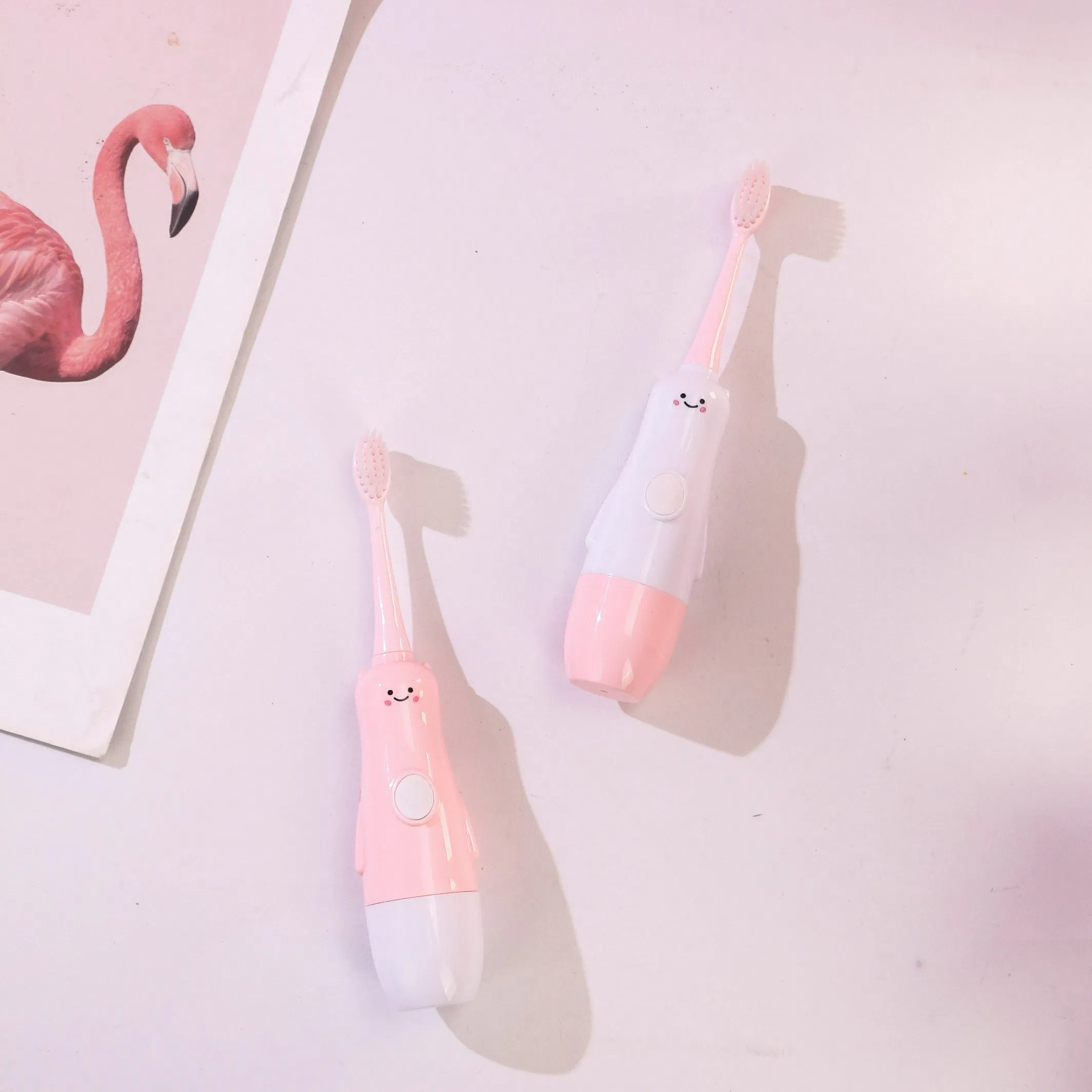 Portable Cute Personalized Care Children Waterproof Colorful Sparkling Kids Electric Toothbrush