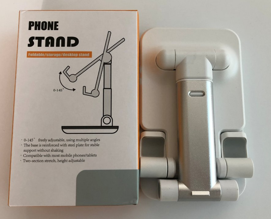 Adjustable Mobile Phone Holders Cell Phone Mount Holder Wireless Charging Stand for Desk