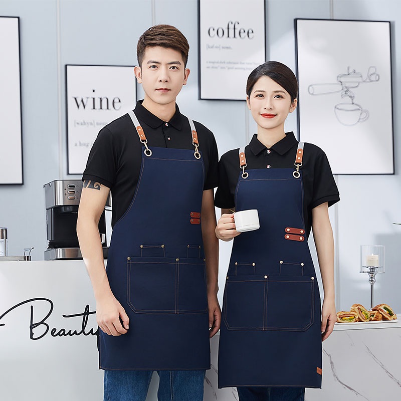 Solid Color Waterproof Breathable Apron for Flower Shop and Hotel Logistics