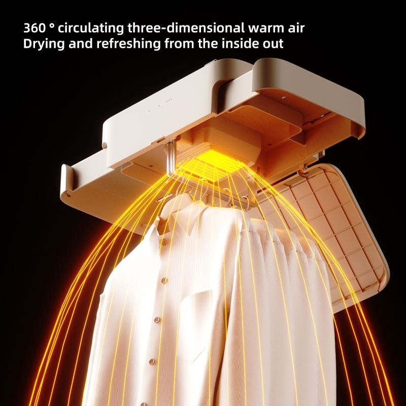 Space-Saving Clothes Dryer with 600W Power and Energy Efficiency Rating