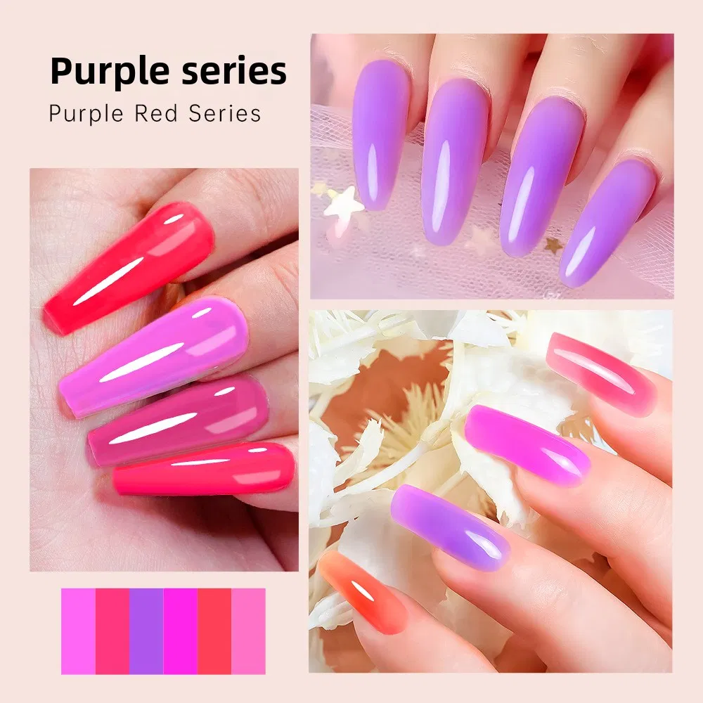 Matte Velvet Gel Polish - 30 Colors Non-Shine Fashionable Nail Art Gel Collection Solid Gel