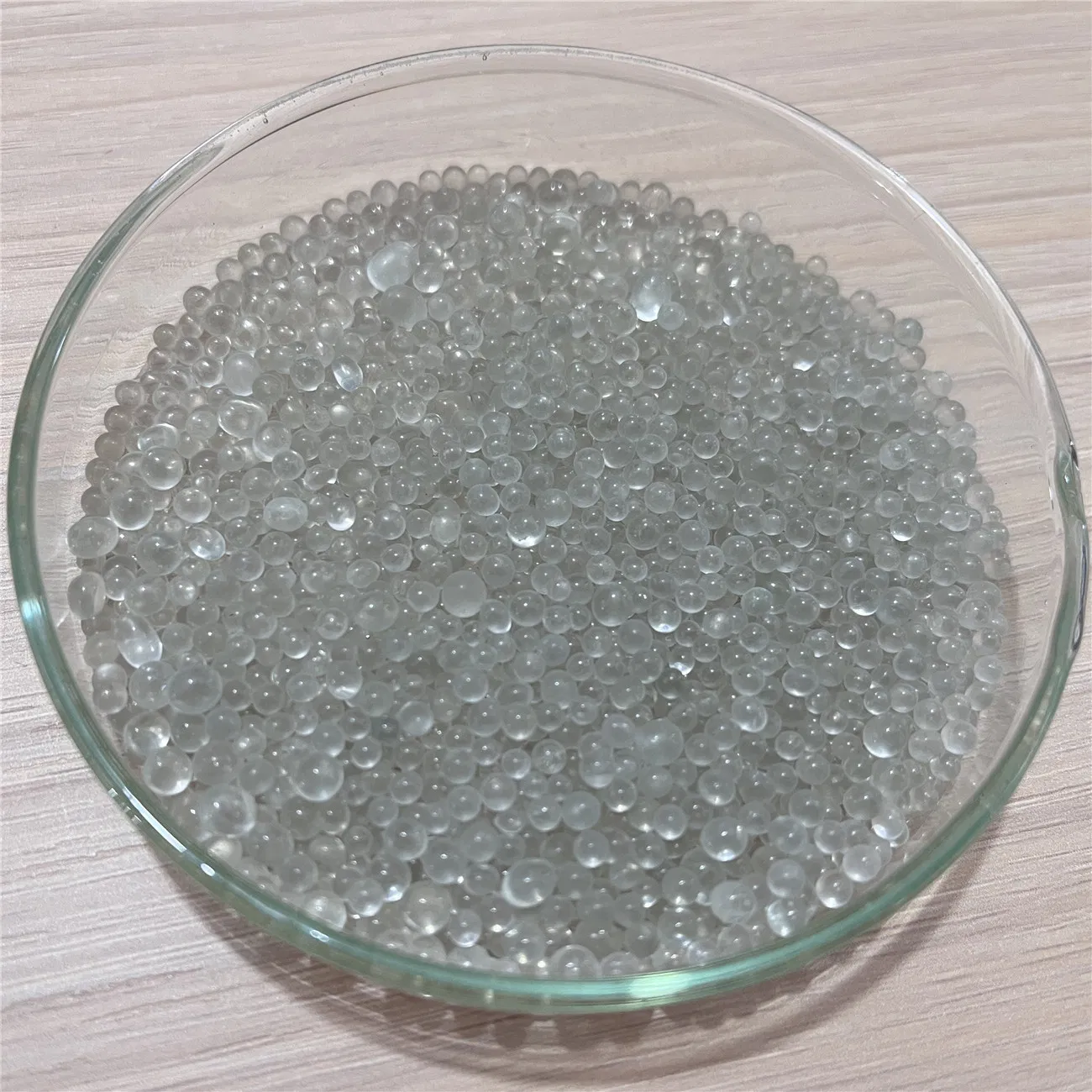 Стеклянные гранулы для пескоструйной обработки без кремнезема