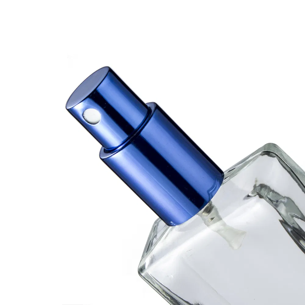 Glass Perfume Bottle with Aluminium Fine Mist Pump