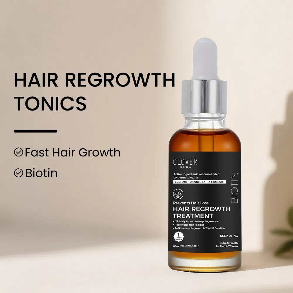 OEM ODM Hair Growth Repair Serum Rosemary Jojoba Oil Biotin Hair Care Growth Oil Serum Vitamins Hair Growth Serum
