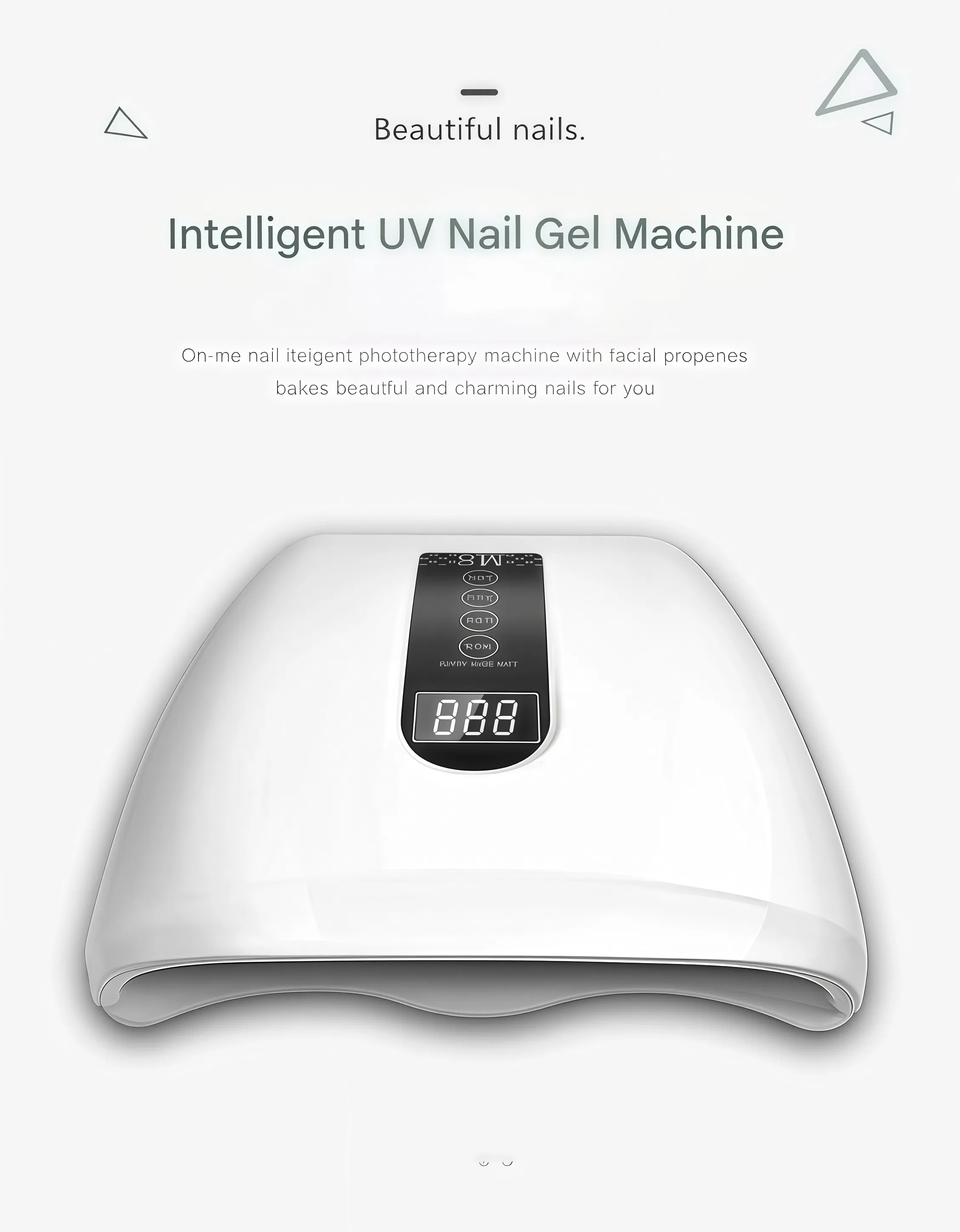 Quick Dry LED Nail Lamp Gift for Holiday Season