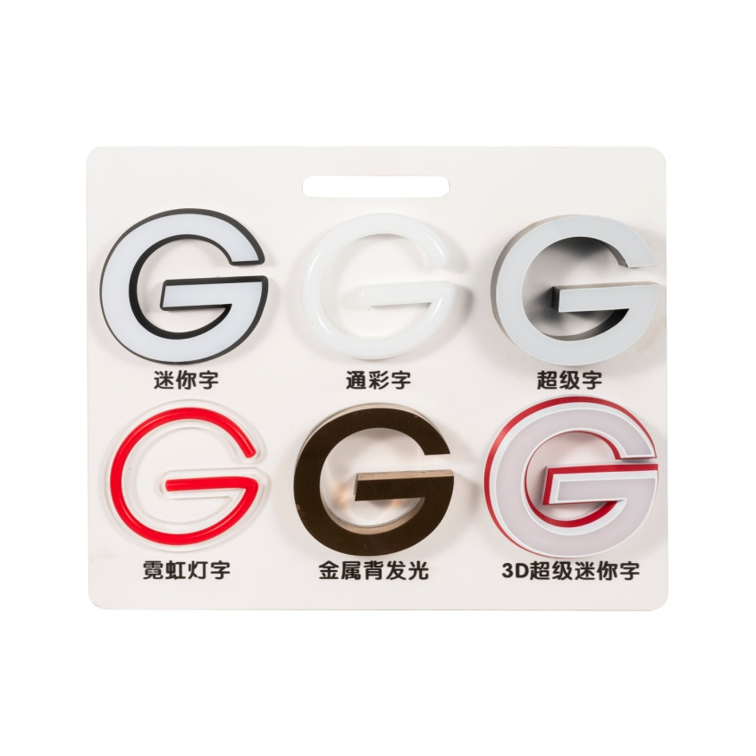 Sleek Customized Long-Lasting Back-Lit Channel Letter Sign for 24/7 High-Visibility Branding