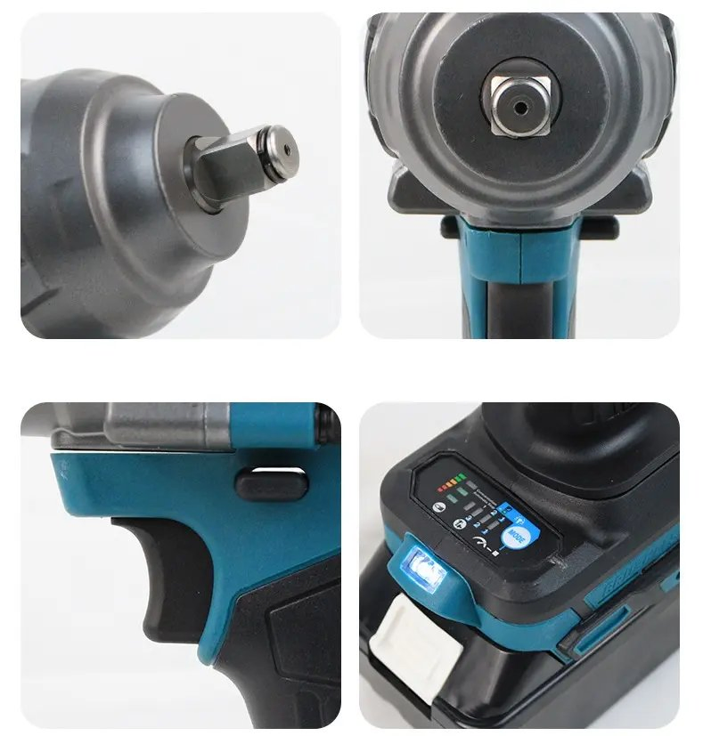 Battery Power Tool Set with Cordless Tools and Lithium Battery Combo