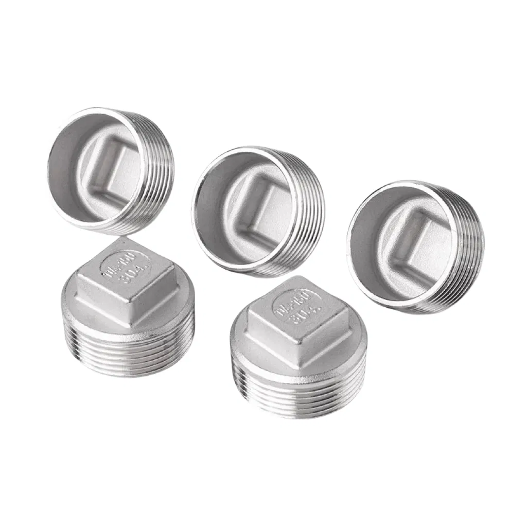 Superior Quality Pipe Cap with Forged 316 Stainless Steel Material