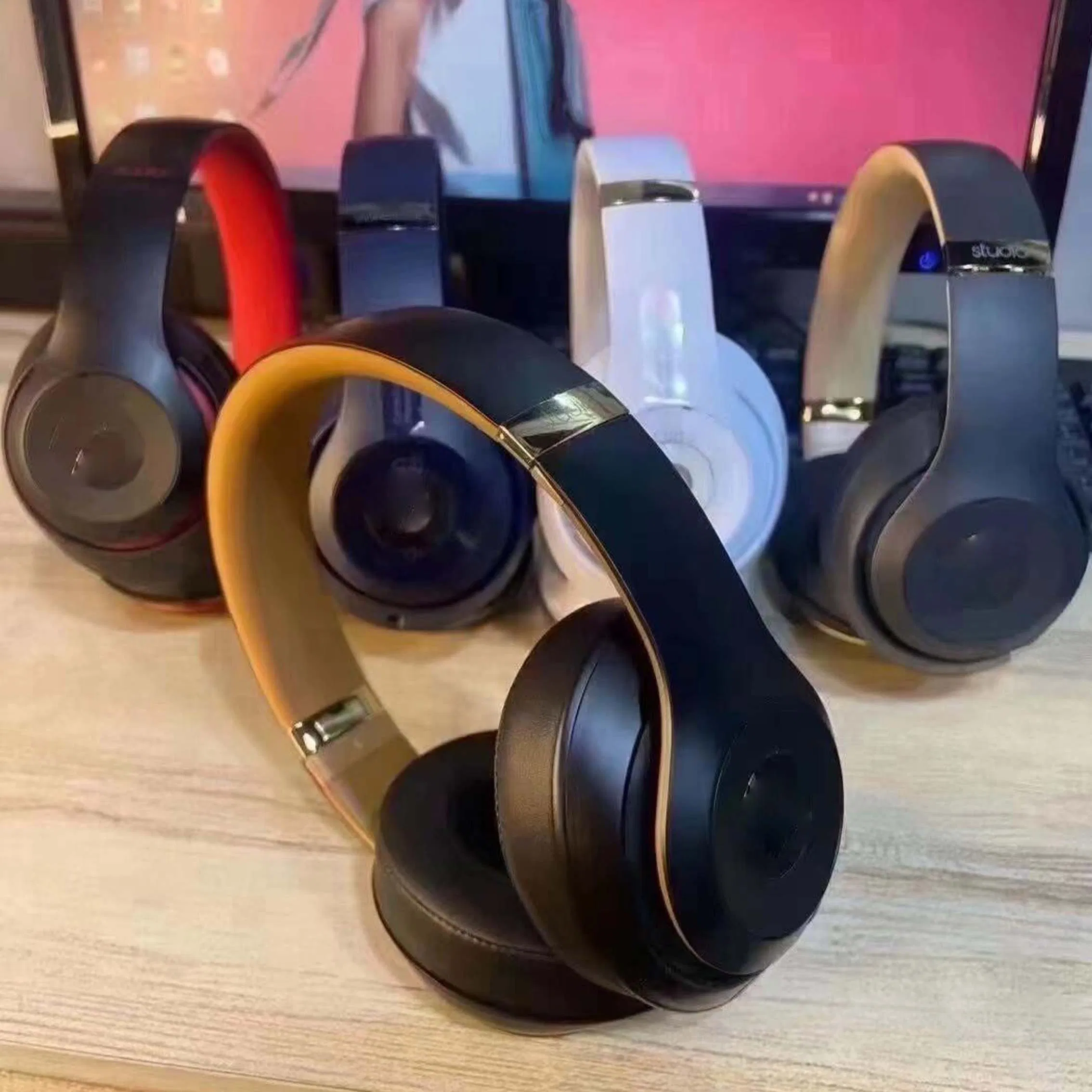 Studio 3: Enhanced Wireless Bluetooth Headphones with Sweat-Resistant Design for Intense Workouts