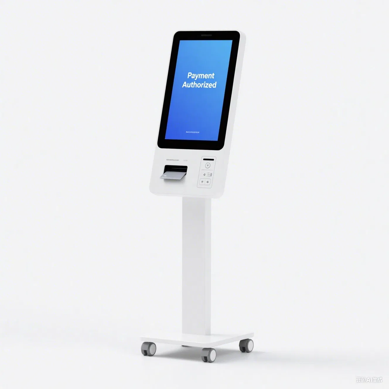 Indoor Touchscreen Qr Code Payment Kiosk with Thermal Printer