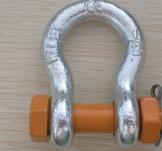Rigging Marine Galvanized Lifting European Type Anchor Bow Shackle