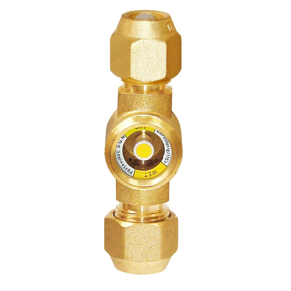 Manufacturer Refrigerant Copper Sight Glass for Air Conditioner